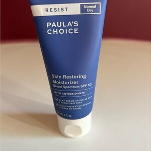 Paula's Choice RESIST Skin Restoring Moisturizer with SPF 50 Travel 2 ounces new